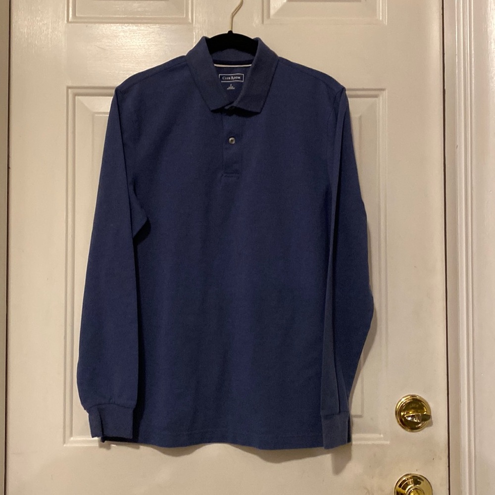 Men’s S Club Room long sleeve polo
